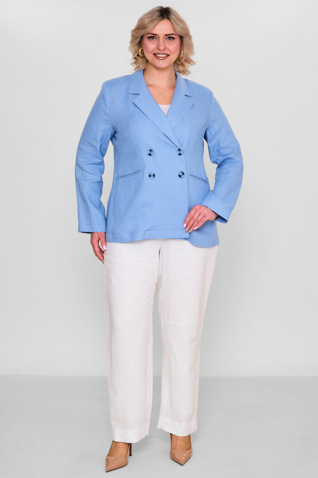 Salkim - Plus Size Jacket (SLK26Y46309BB) - 8690200184567