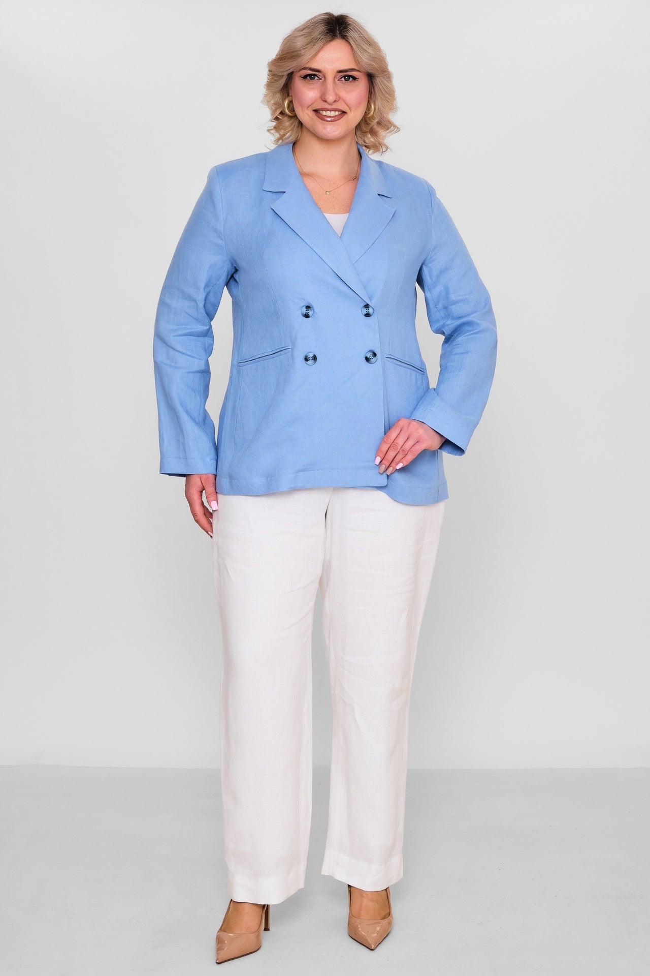 Salkim - Plus Size Jacket (SLK26Y46309BB) - 8690200184567