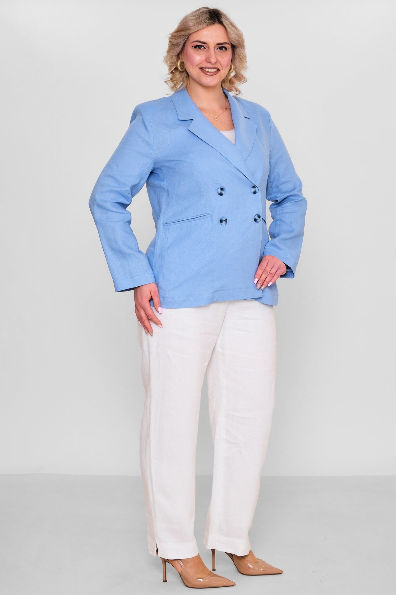 Salkim - Plus Size Jacket (SLK26Y46309BB) - 8690200184567