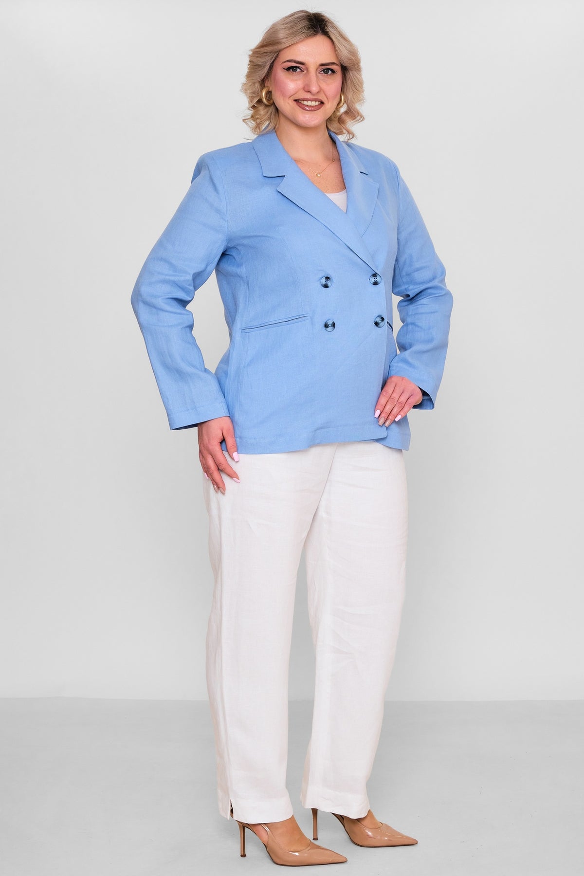 Salkim - Plus Size Jacket (SLK26Y46309BB) - 8690200184567