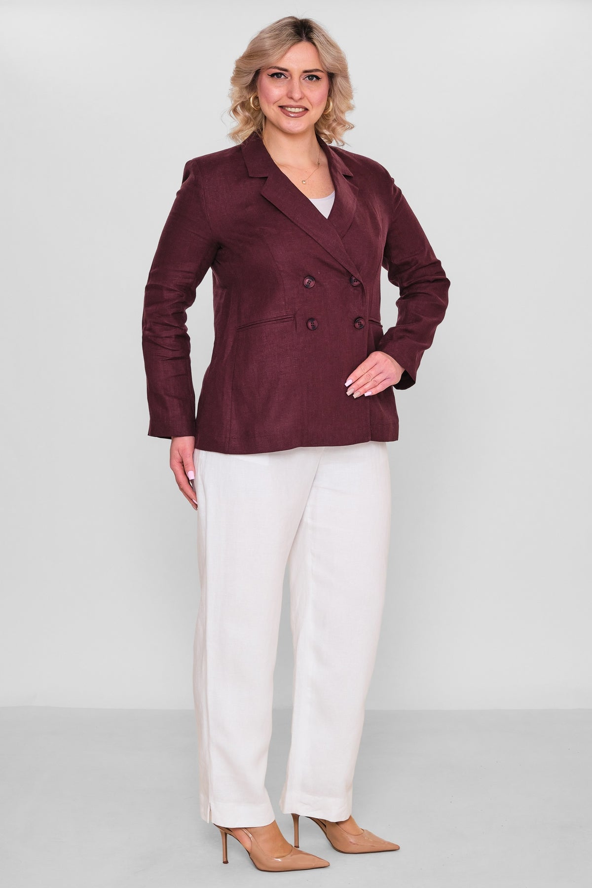 Salkim - Plus Size Jacket (SLK26Y46309BB) - 8690200184581