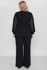 Qne Tu - Plus Size Suit (QNE26Y5291BB) - 8690200184734