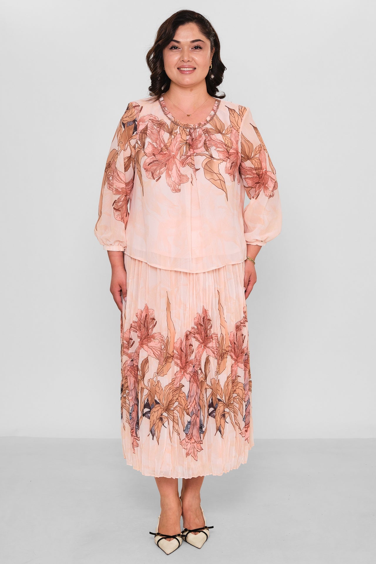 Gumanize - Plus Size Suit (GMZTK522-8278) - 8690200184857