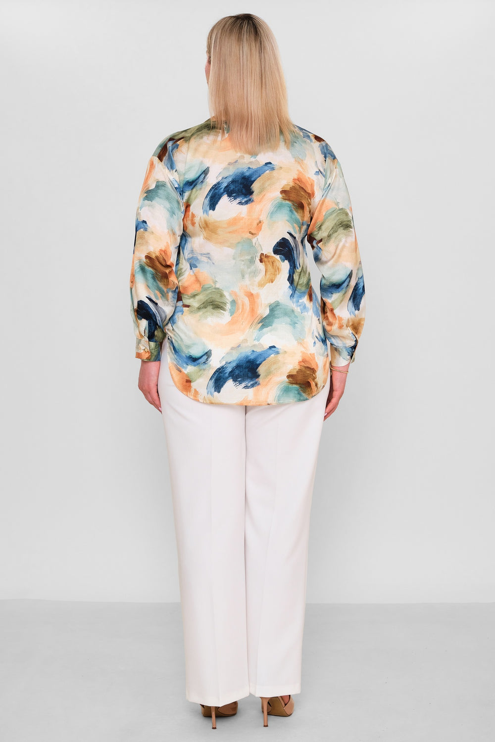 Selen - Plus Size Blouse (SLN26Y260270) - 8690200184864