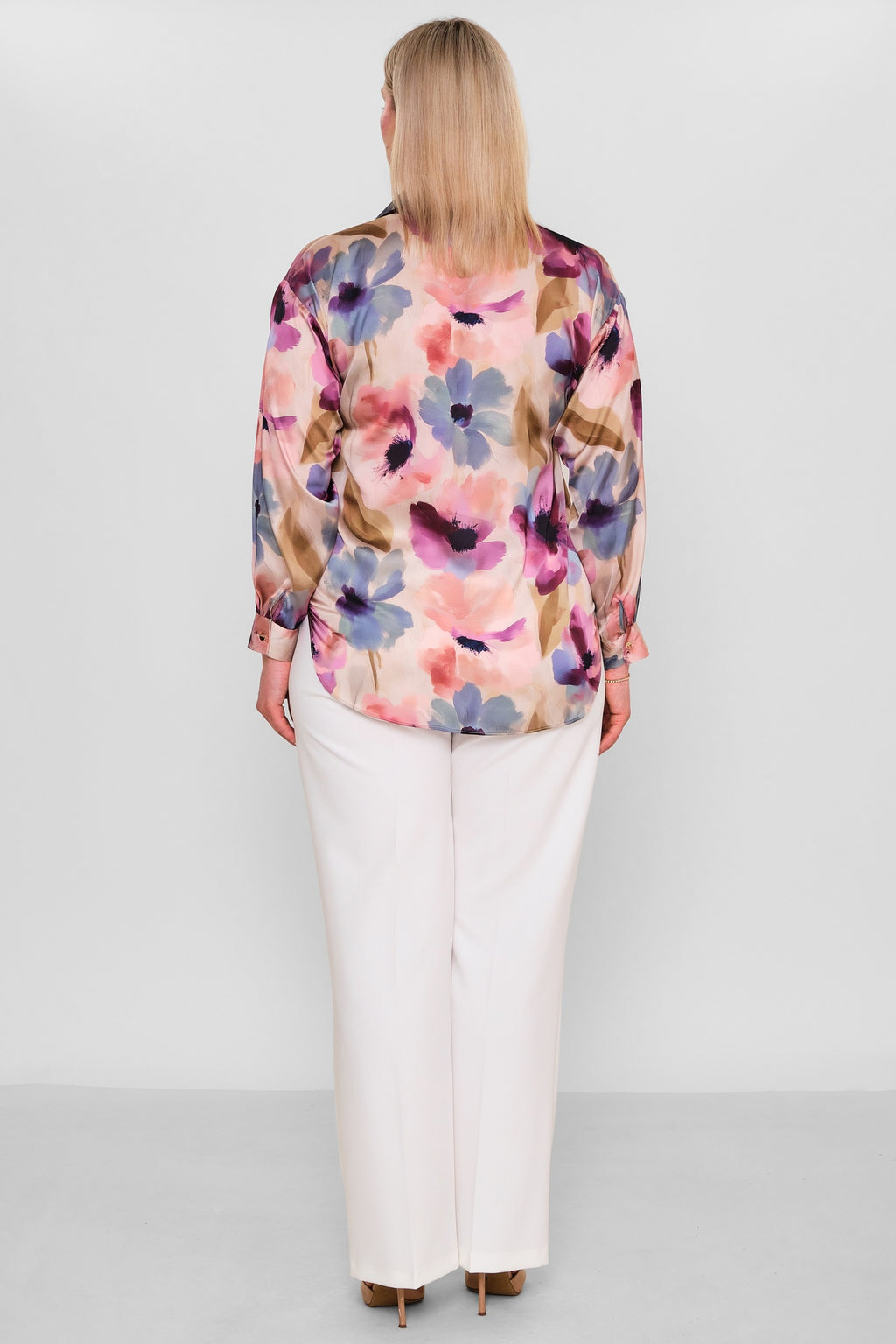 Selen - Plus Size Blouse (SLN26Y260270) - 8690200184871