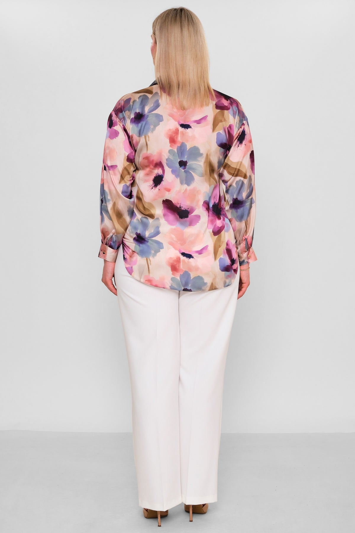 Selen - Plus Size Blouse (SLN26Y260270) - 8690200184871