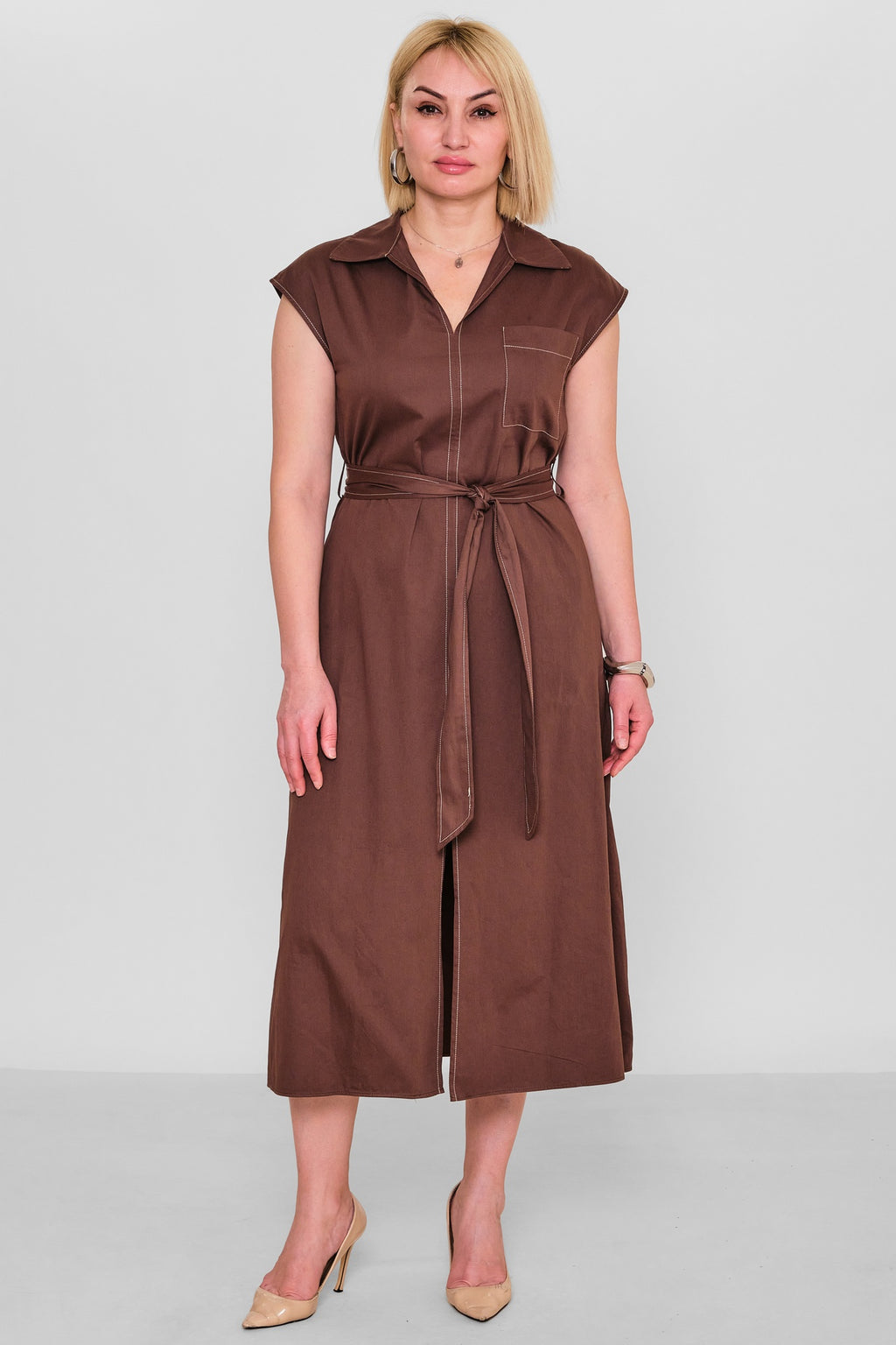 Revaro - Regular Size Dress (RVR26YS-9089) - 8690200185014