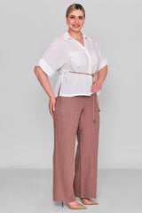 Laluce - Plus Size Shirt (L2.Y26.GML.2G145) - 8690200185045