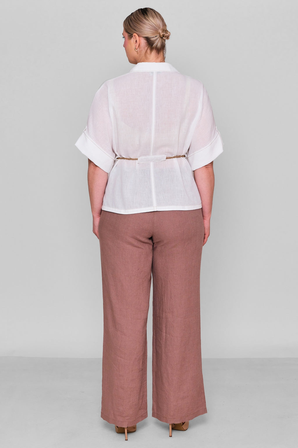 Laluce - Plus Size Shirt (L2.Y26.GML.2G145) - 8690200185045