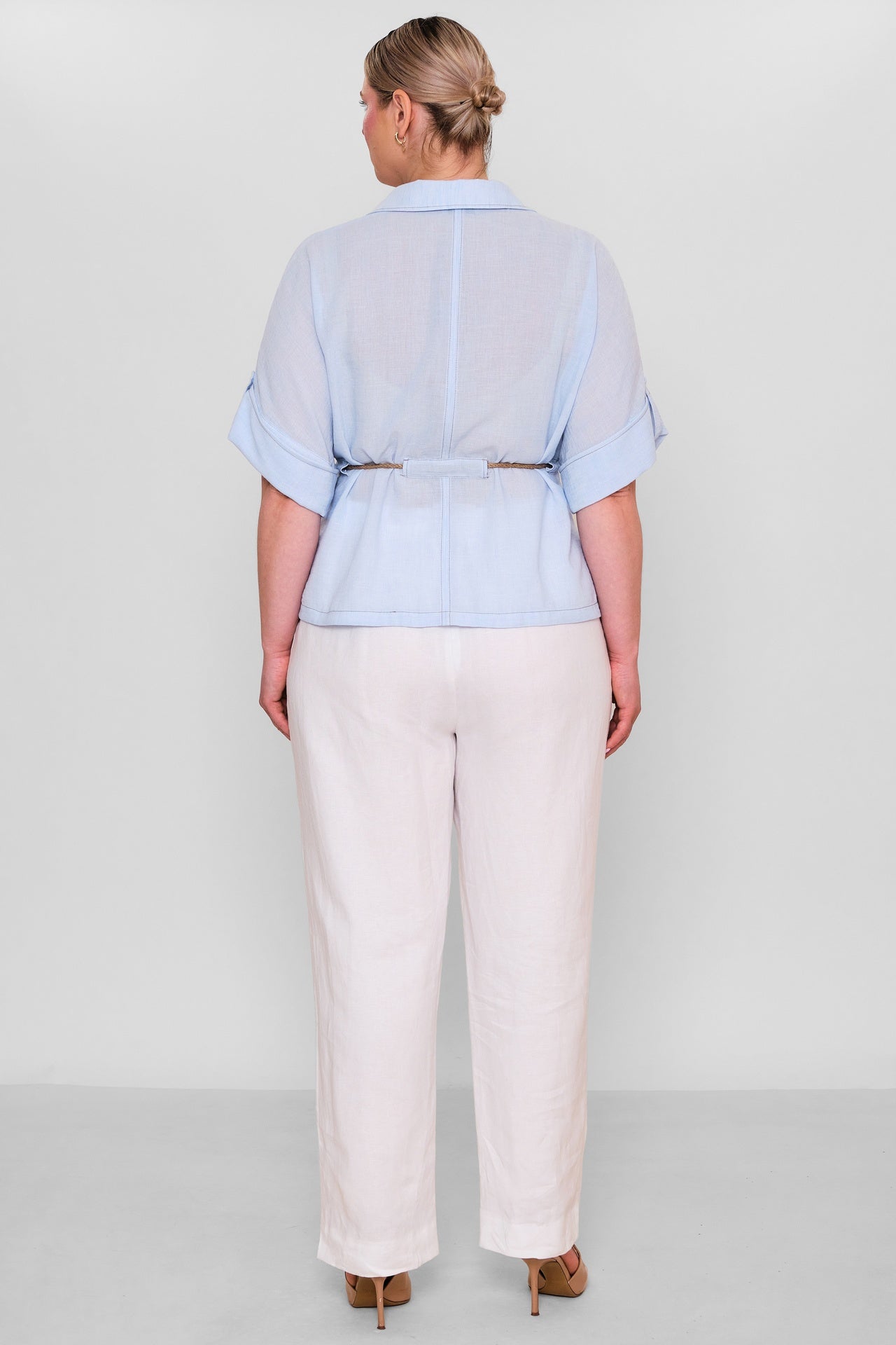 Laluce - Plus Size Shirt (L2.Y26.GML.2G145) - 8690200185052