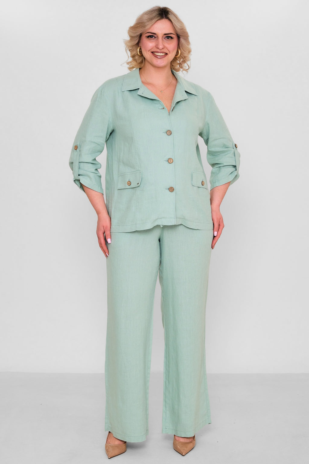 Elitline - Plus Size Suit (ELT26Y7-58-4079) - 8690200185168