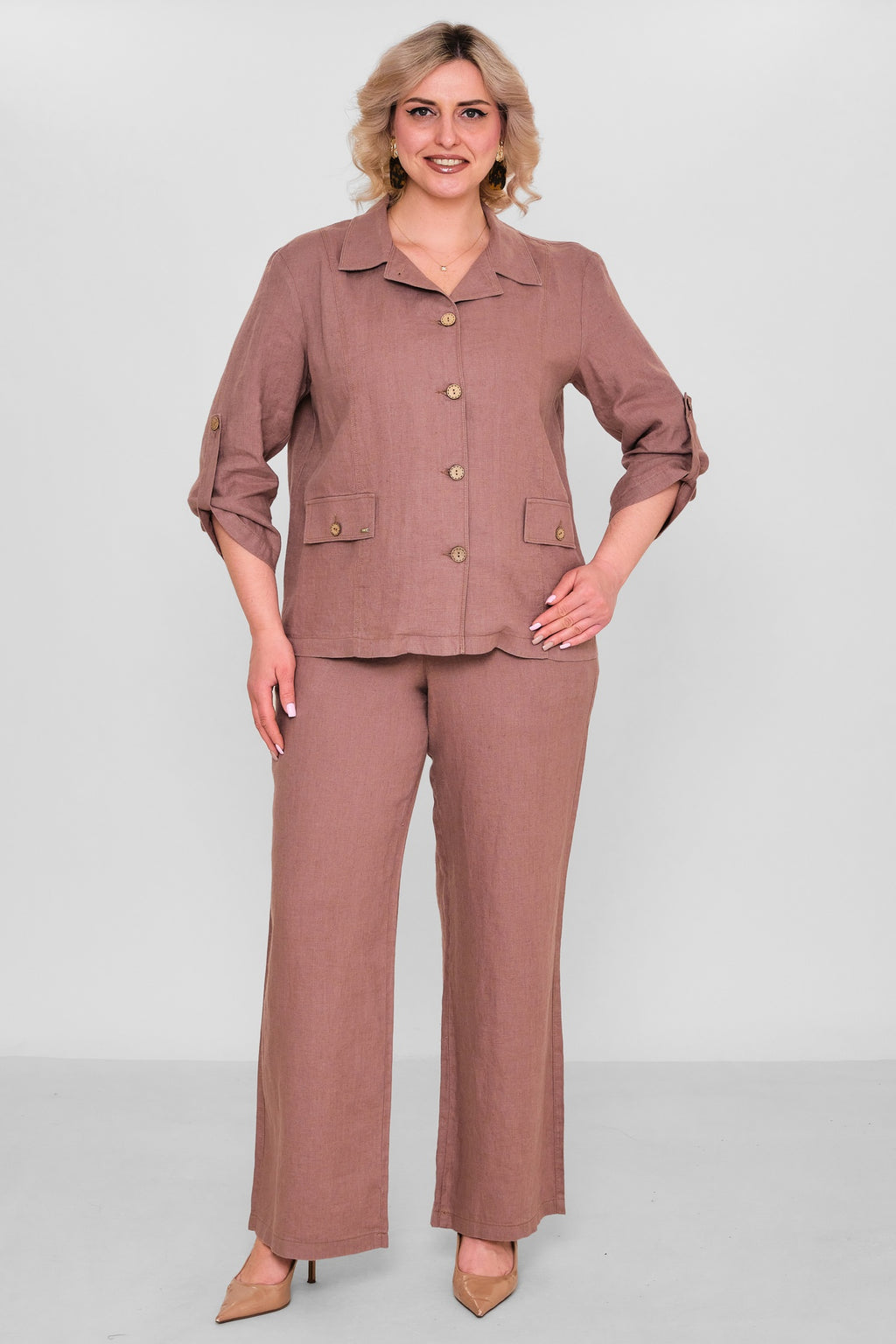 Elitline - Plus Size Suit (ELT26Y7-58-4079) - 8690200185182
