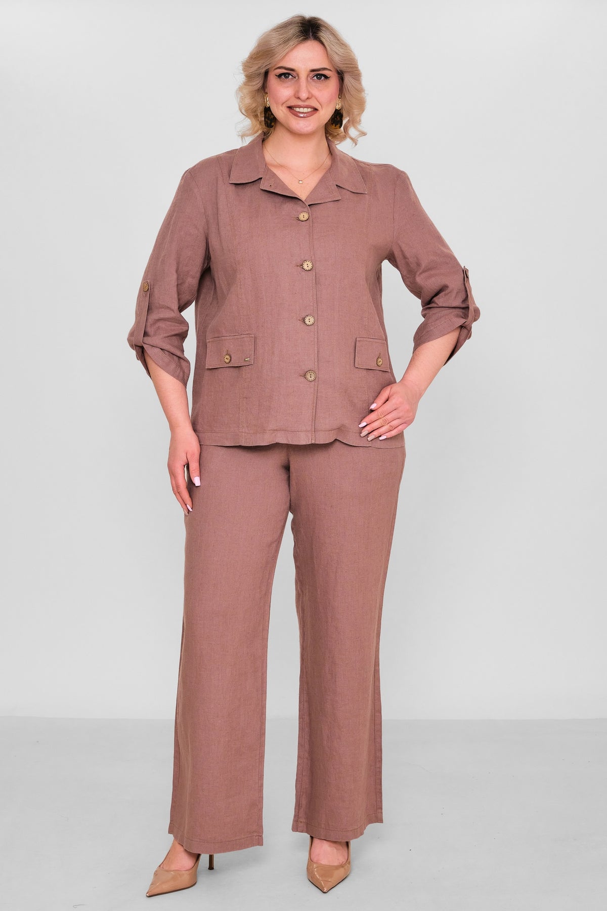 Elitline - Plus Size Suit (ELT26Y7-58-4079) - 8690200185182