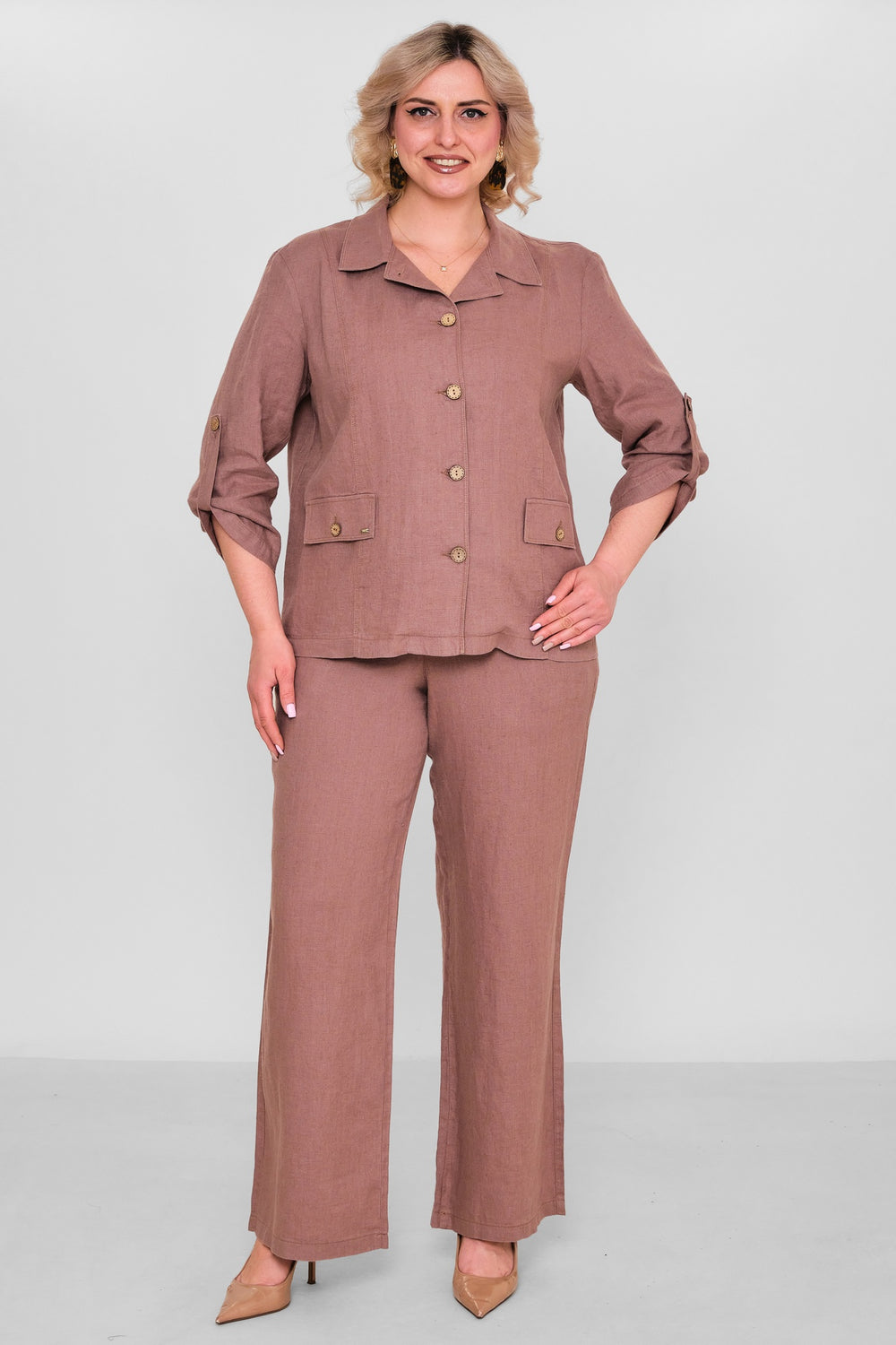 Elitline - Plus Size Suit (ELT26Y7-58-4079) - 8690200185182