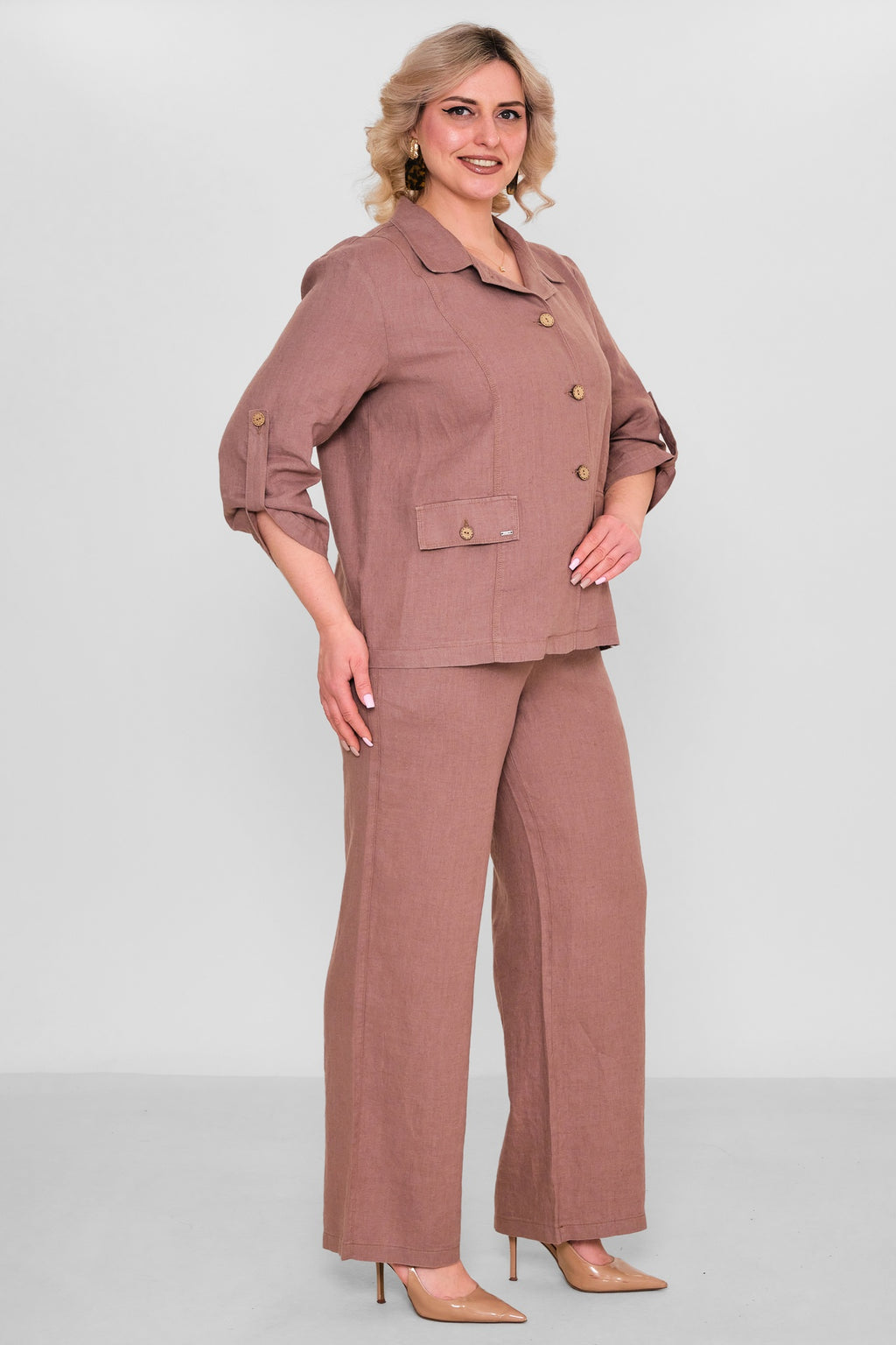 Elitline - Plus Size Suit (ELT26Y7-58-4079) - 8690200185182