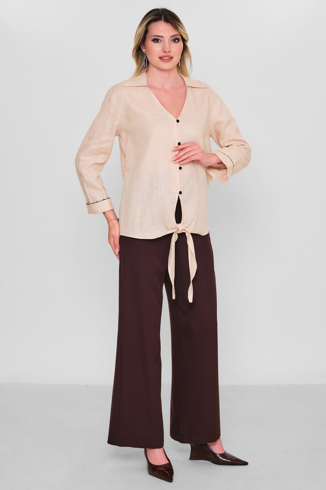 Jarrivee - Regular Size Blouse (JRVSS25J4095) - 8690200185212