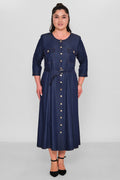 Gumanize - Plus Size Dress (GMZ2026-552-8267) - 8690200185366
