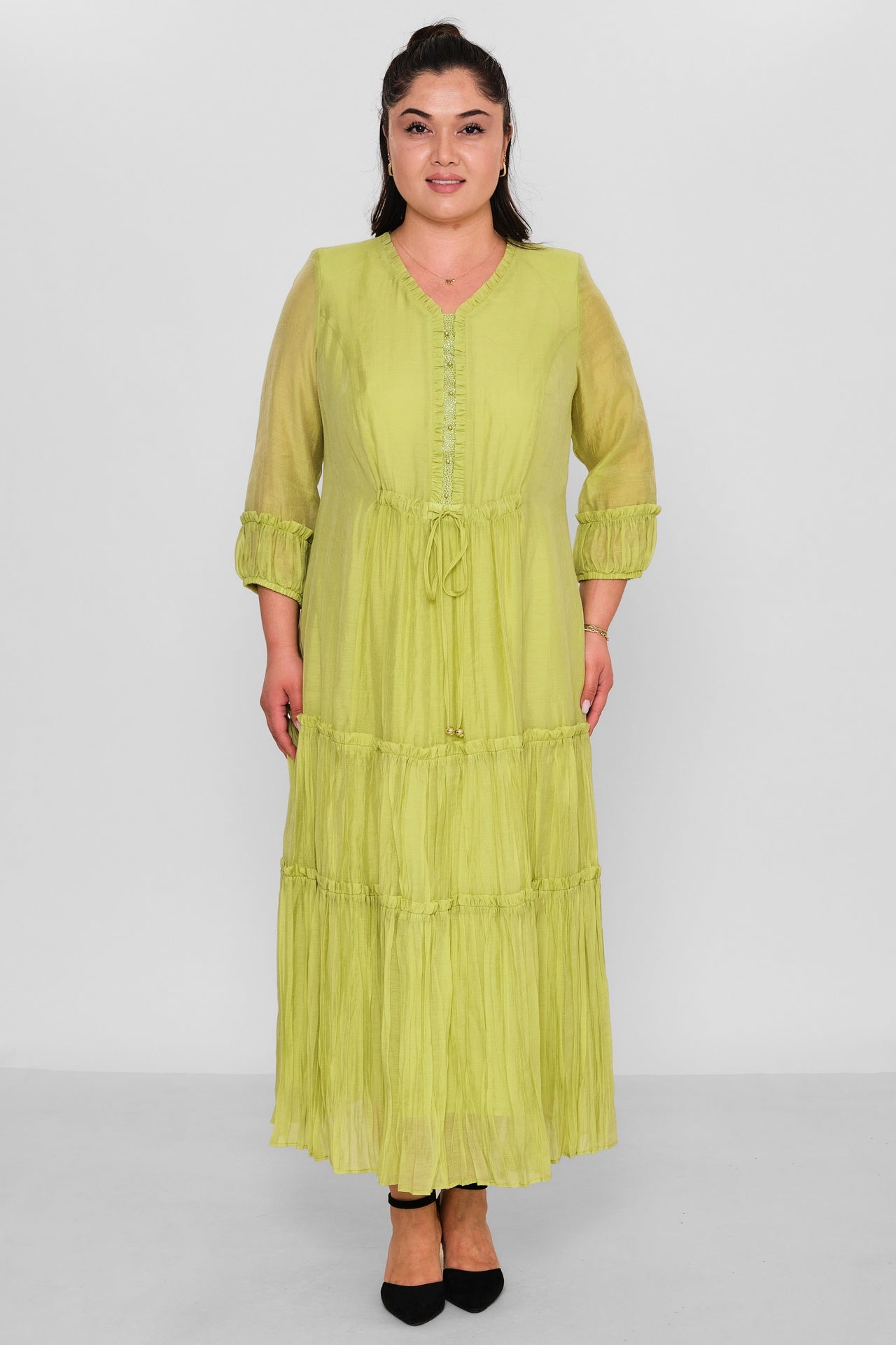 Gumanize - Plus Size Dress (GMZ2026-651-7929) - 8690200185373