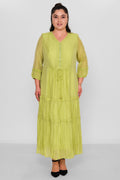 Gumanize - Extended Plus Size Dress (GMZ2026-746-7929) - 8690200185434