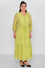 Gumanize - Extended Plus Size Dress (GMZ2026-746-7929) - 8690200185434