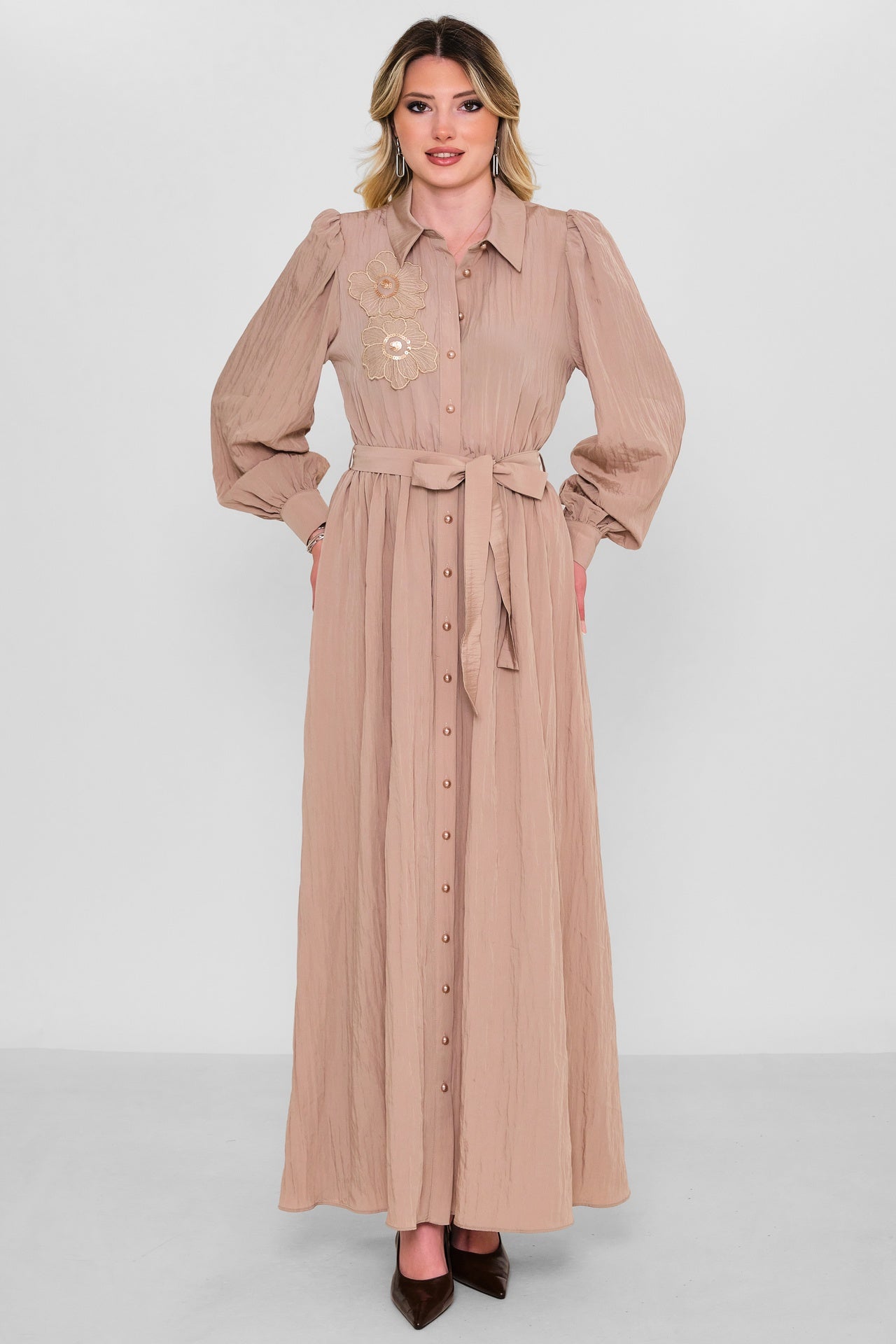 Myraang - Regular Size Dress (MRG26Y05-3123) - 8690200185489