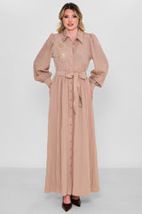 Myraang - Regular Size Dress (MRG26Y05-3123) - 8690200185489