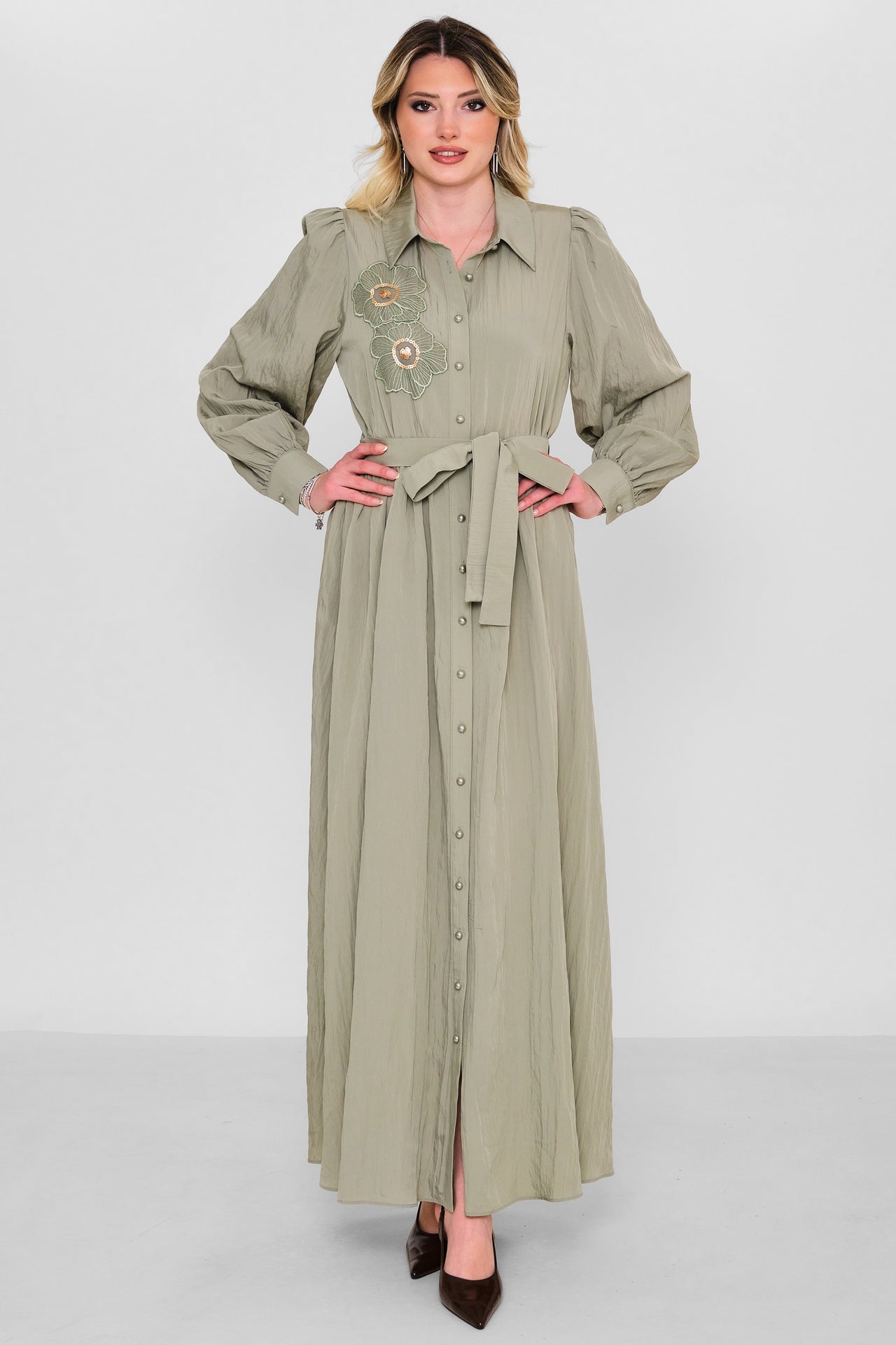 Myraang - Regular Size Dress (MRG26Y05-3123) - 8690200185496