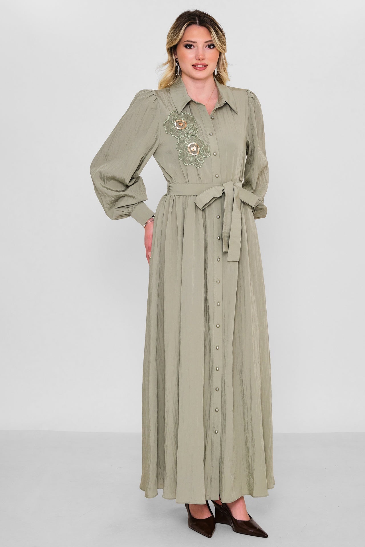 Myraang - Regular Size Dress (MRG26Y05-3123) - 8690200185496