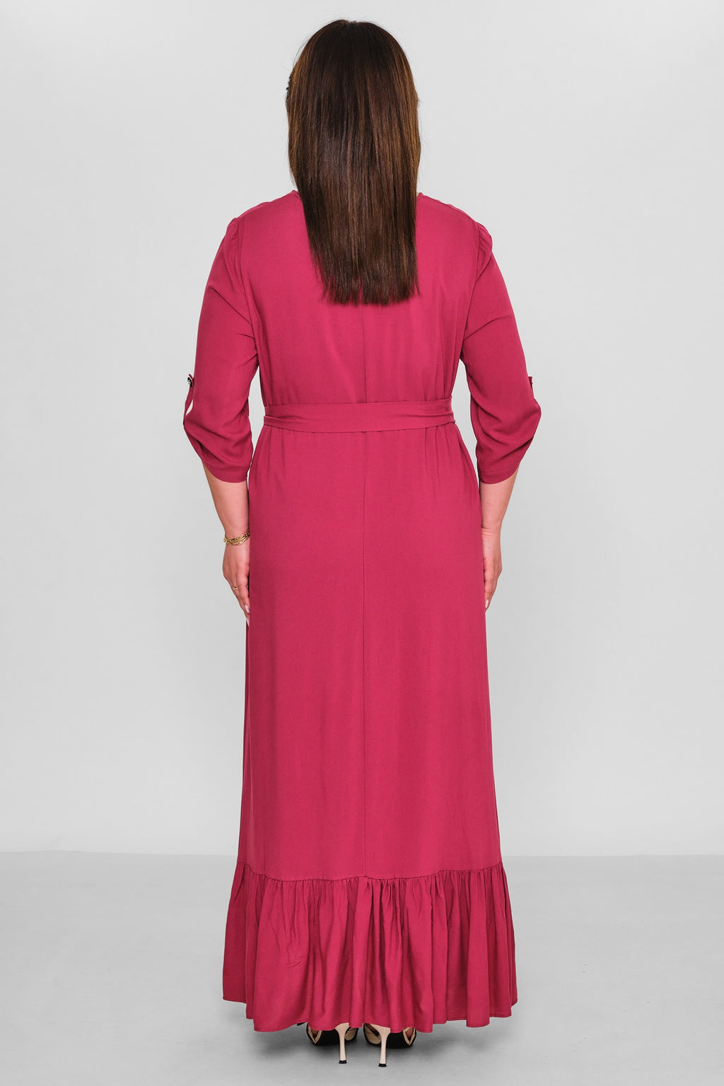 Dress Port - Plus Size Dress (DSP26Y5761) - 8690200185588