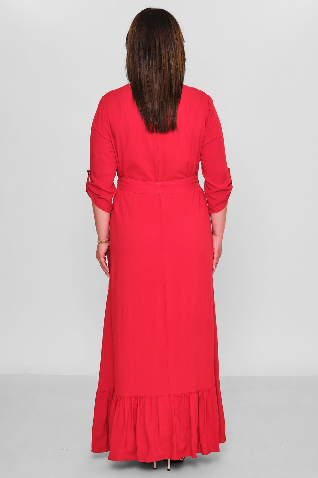 Dress Port - Plus Size Dress (DSP26Y5761) - 8690200185595