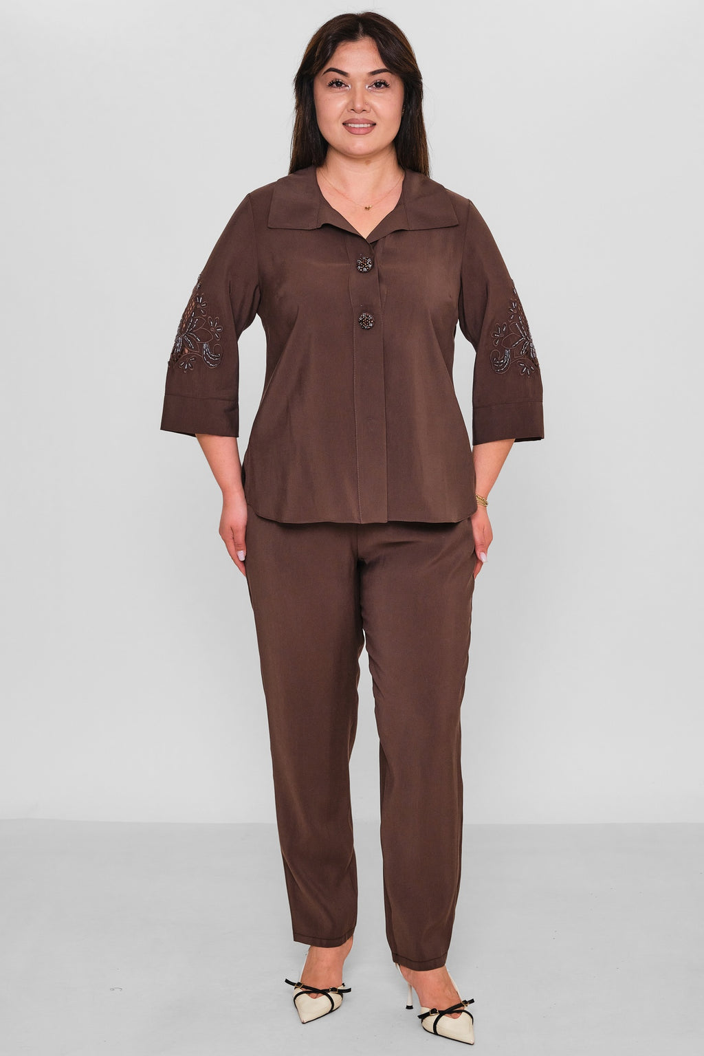 Dress Port - Plus Size Suit (DSP26Y3533) - 8690200185632