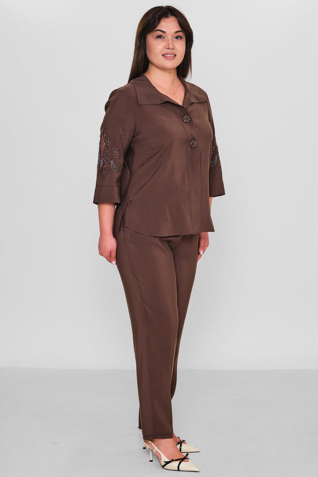Dress Port - Plus Size Suit (DSP26Y3533) - 8690200185632