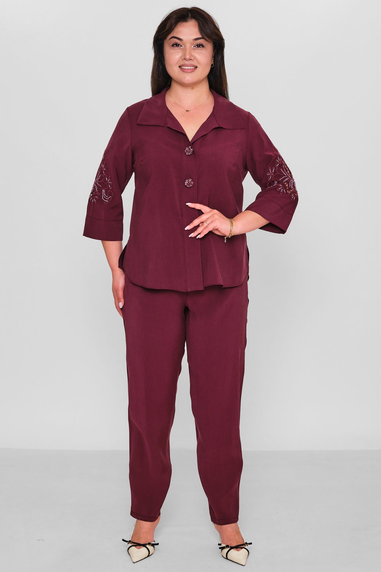 Dress Port - Plus Size Suit (DSP26Y3533) - 8690200185649