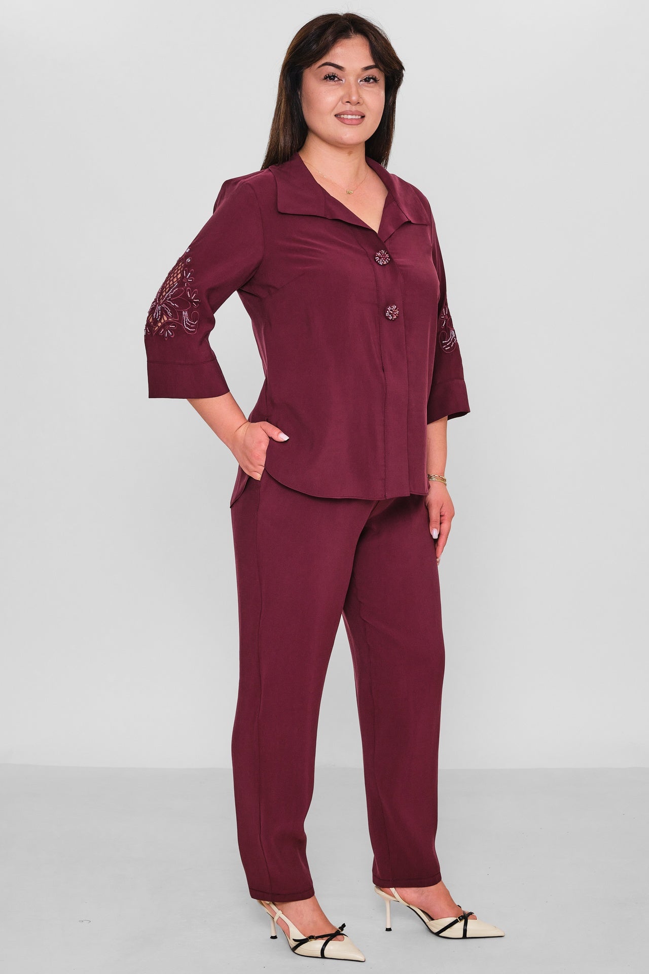 Dress Port - Plus Size Suit (DSP26Y3533) - 8690200185649