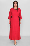 Dress Port - Plus Size Dress (DSP26Y5760) - 8690200185663