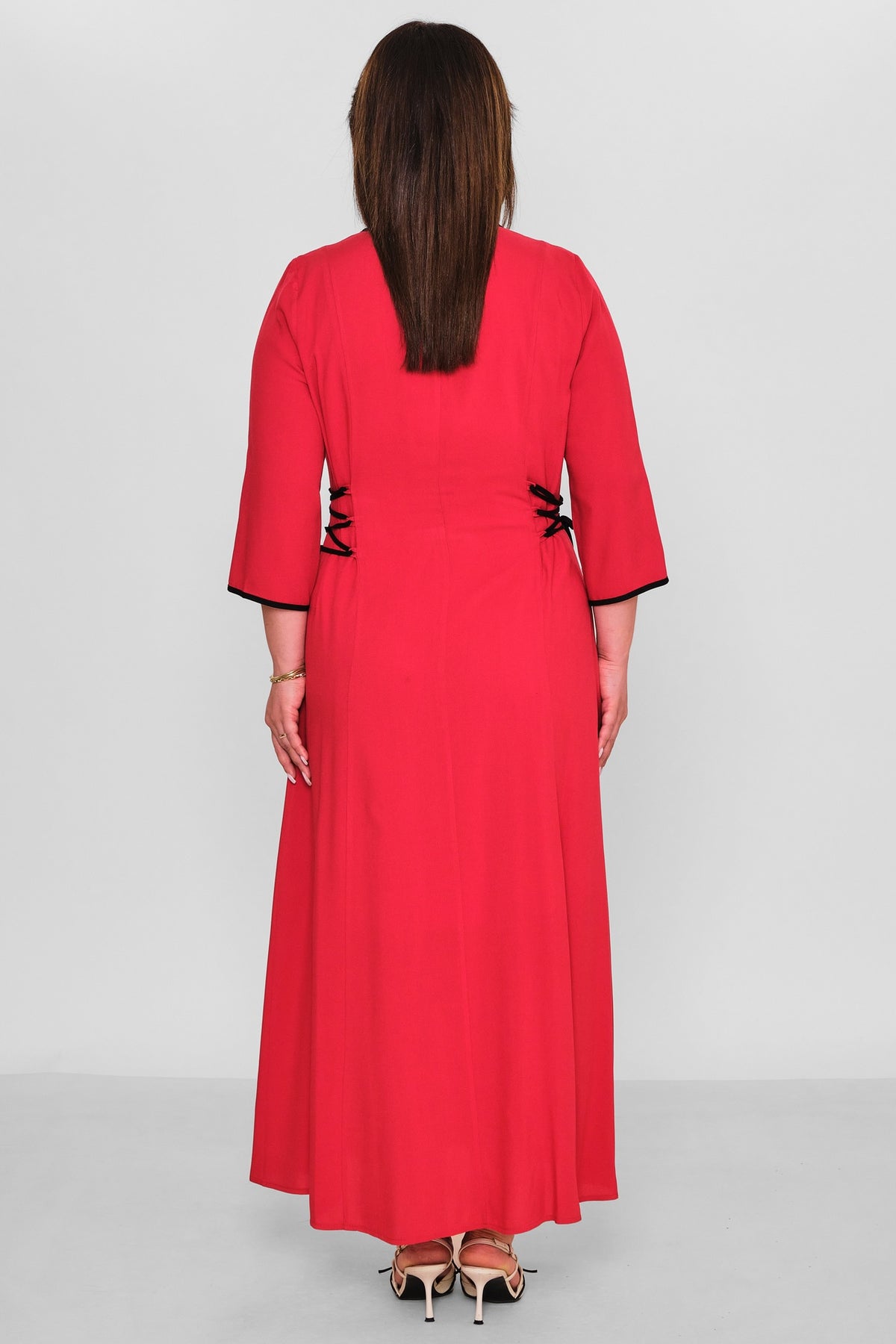 Dress Port - Plus Size Dress (DSP26Y5760) - 8690200185663