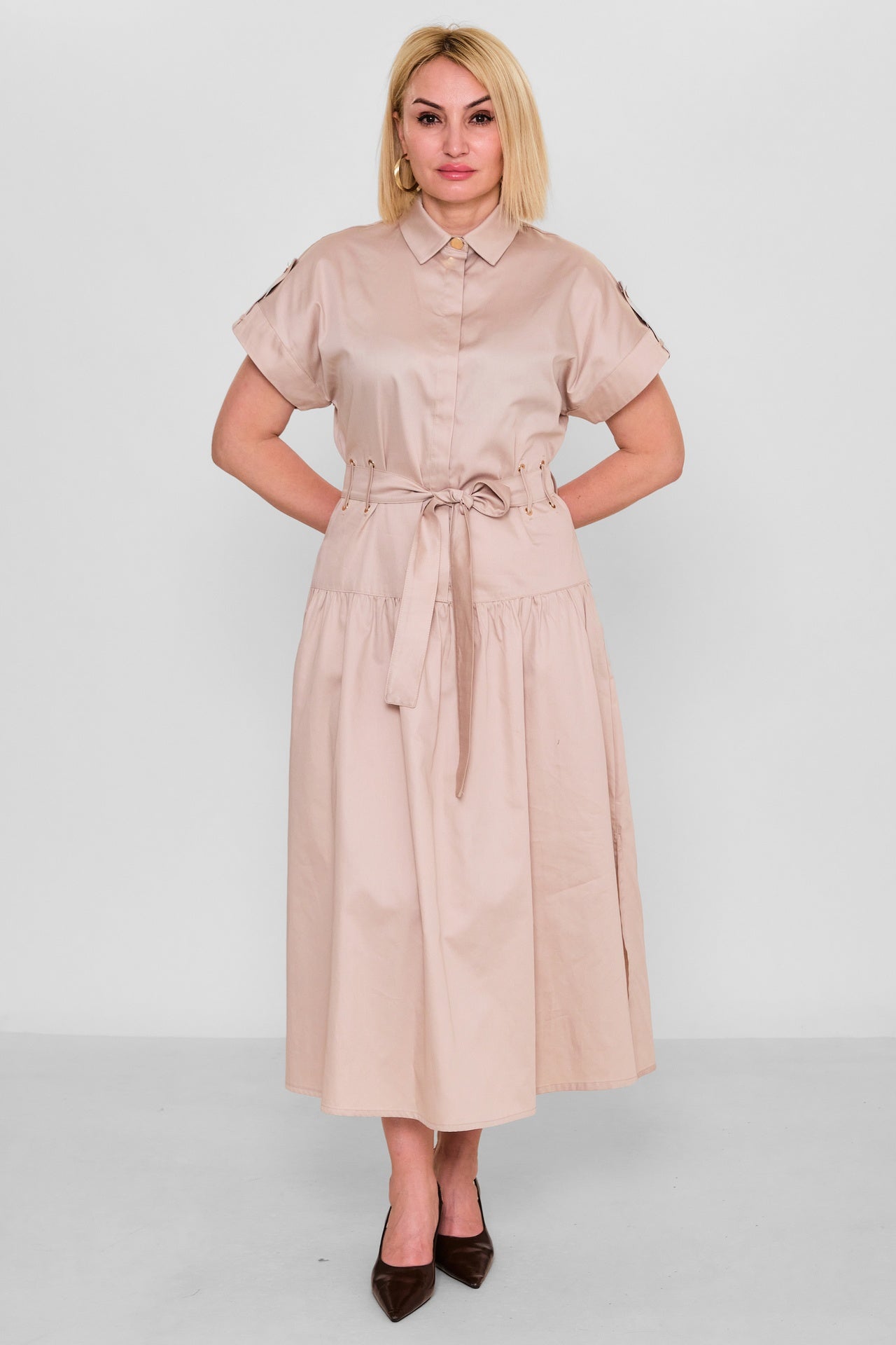 Revaro - Regular Size Dress (RVR26YS-9103) - 8690200185731