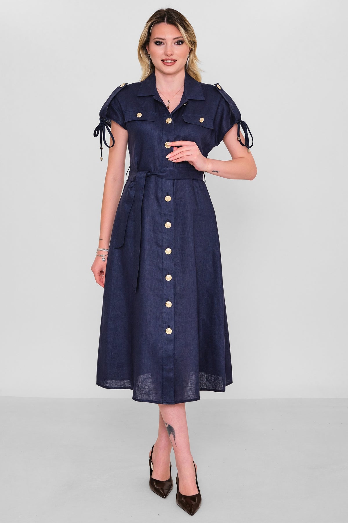 Laluce - Regular Size Dress (LL.Y26.ELB.LE691) - 8690200185854