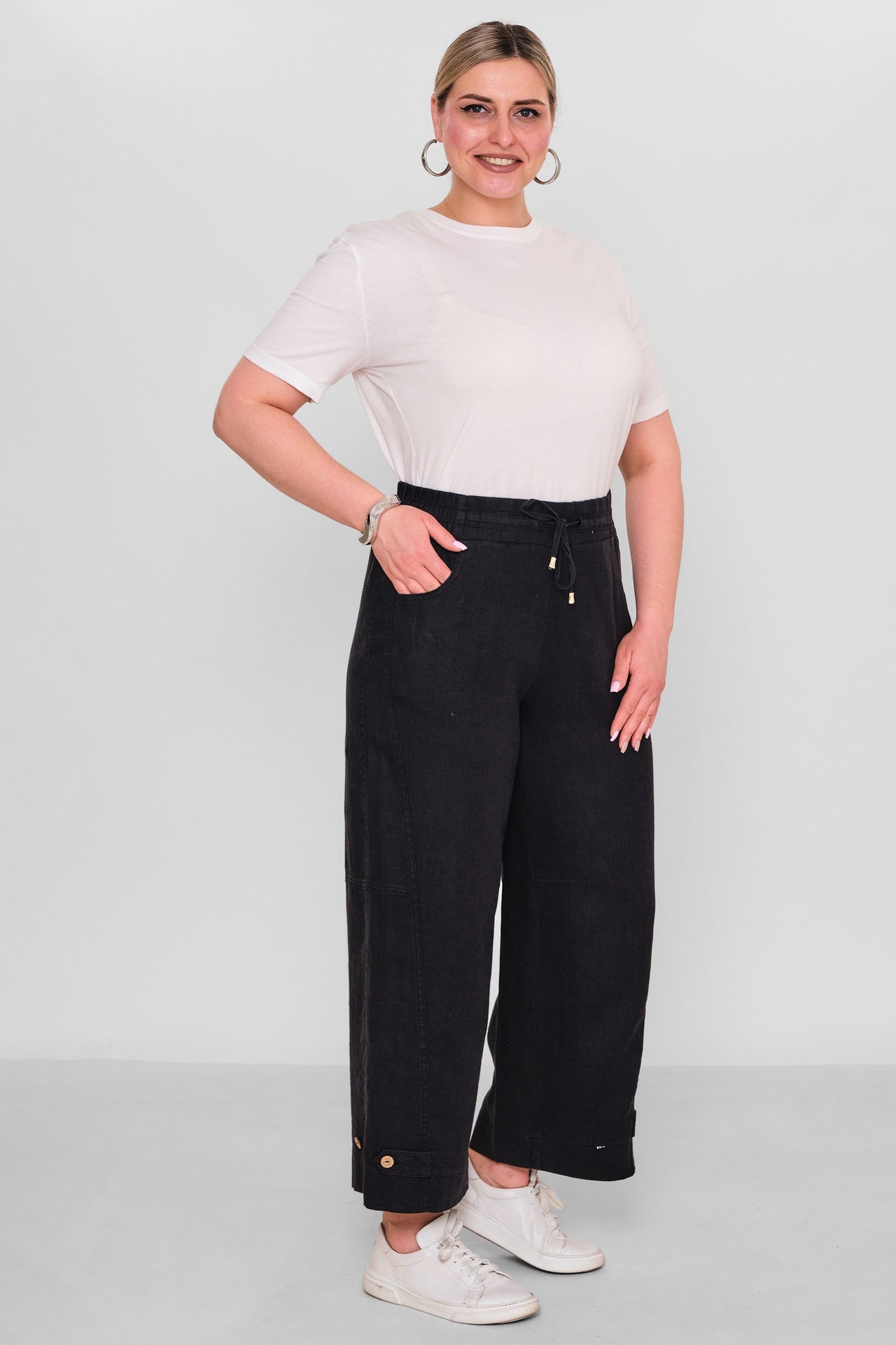 Elitline - Plus Size Trousers (ELT26Y1-58-4104) - 8690200185953