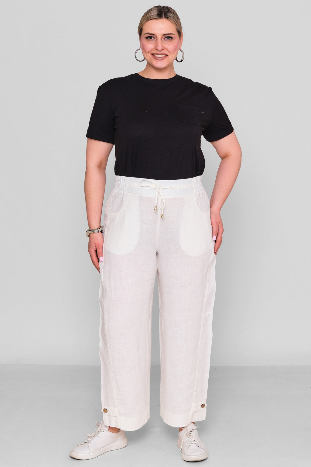 Elitline - Plus Size Trousers (ELT26Y1-58-4104) - 8690200185960