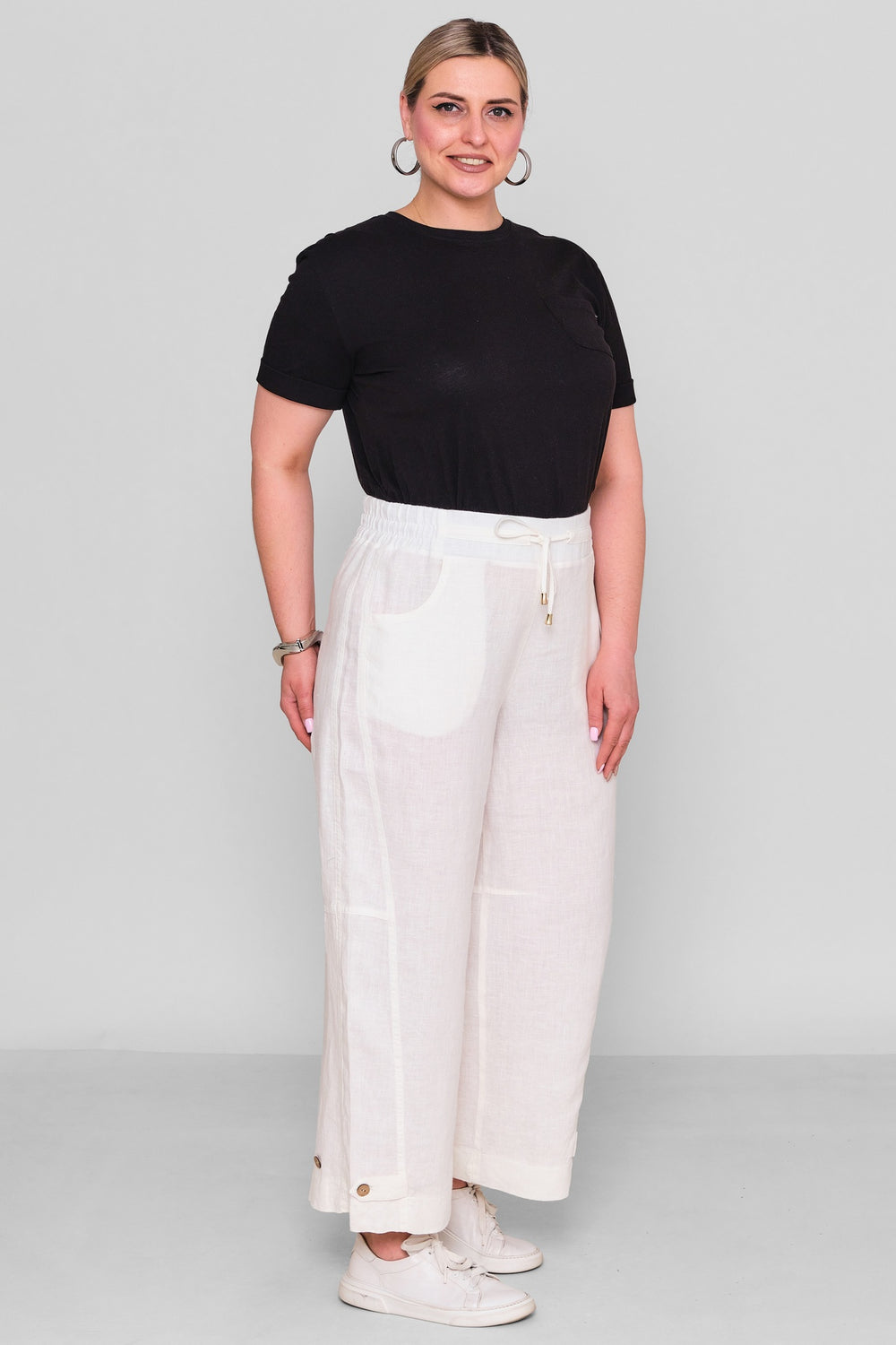 Elitline - Plus Size Trousers (ELT26Y1-58-4104) - 8690200185960
