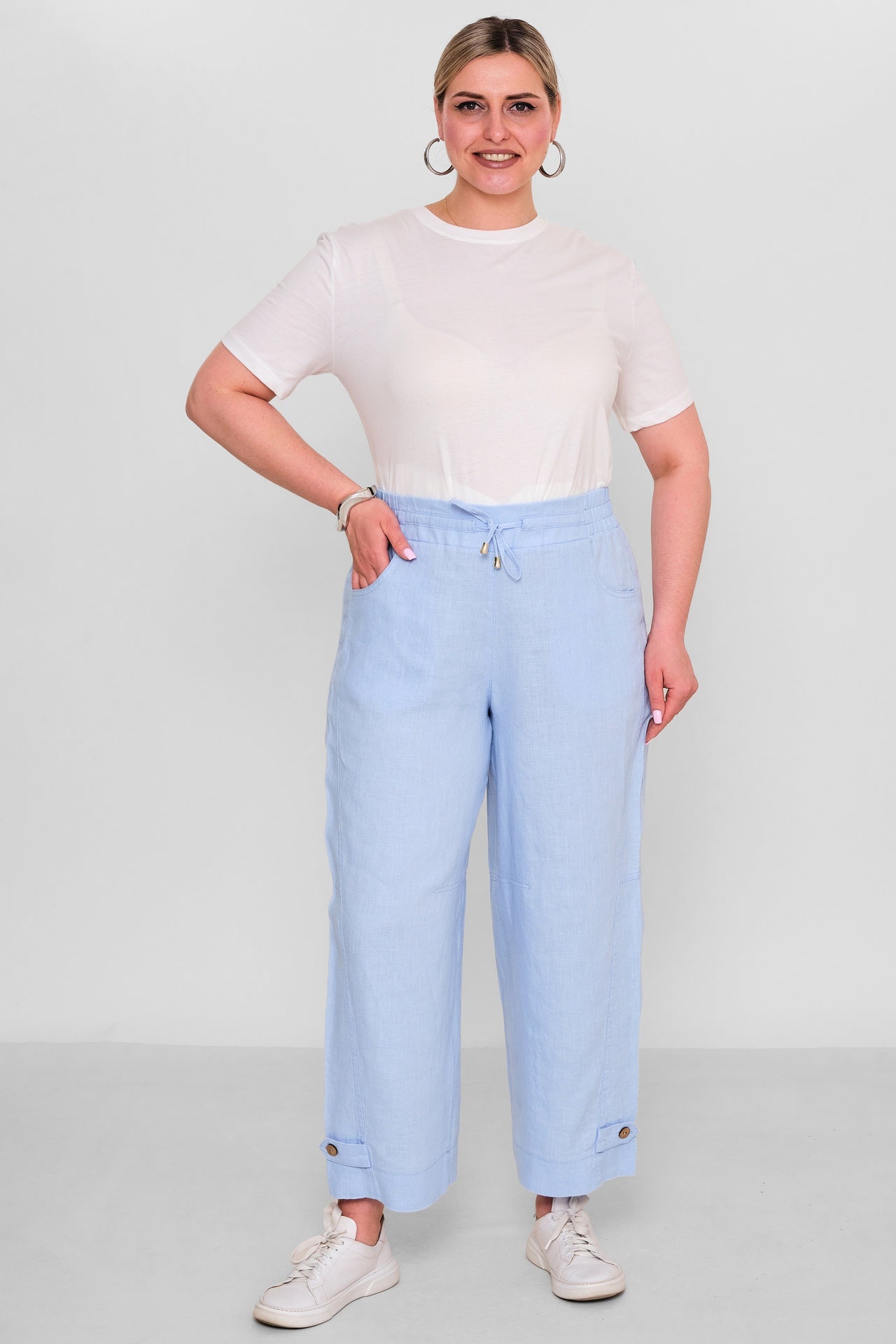 Elitline - Plus Size Trousers (ELT26Y1-58-4104) - 8690200185977