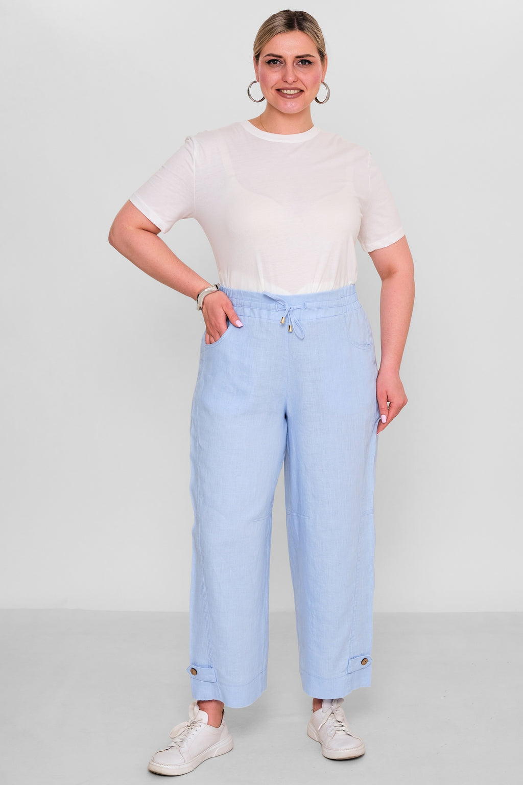 Elitline - Plus Size Trousers (ELT26Y1-58-4104) - 8690200185977