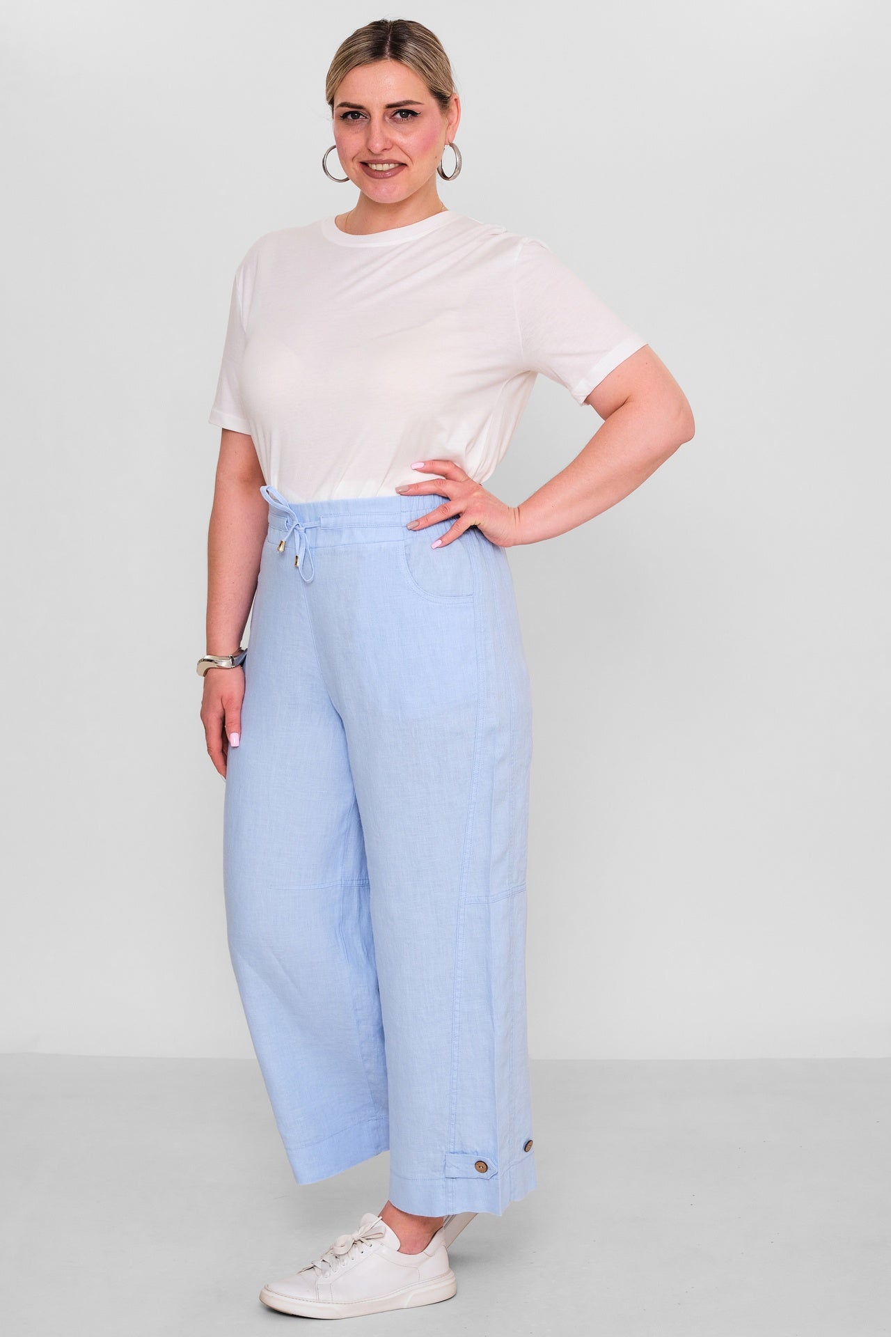 Elitline - Plus Size Trousers (ELT26Y1-58-4104) - 8690200185977