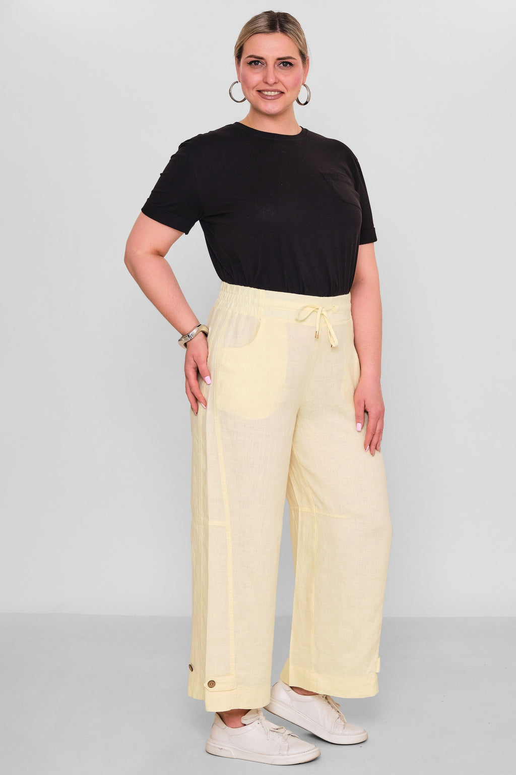 Elitline - Plus Size Trousers (ELT26Y1-58-4104) - 8690200185984
