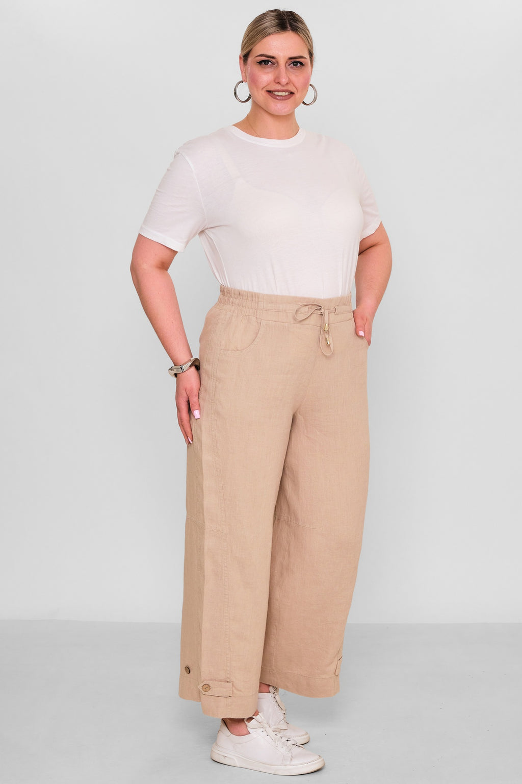 Elitline - Plus Size Trousers (ELT26Y1-58-4104) - 8690200185991