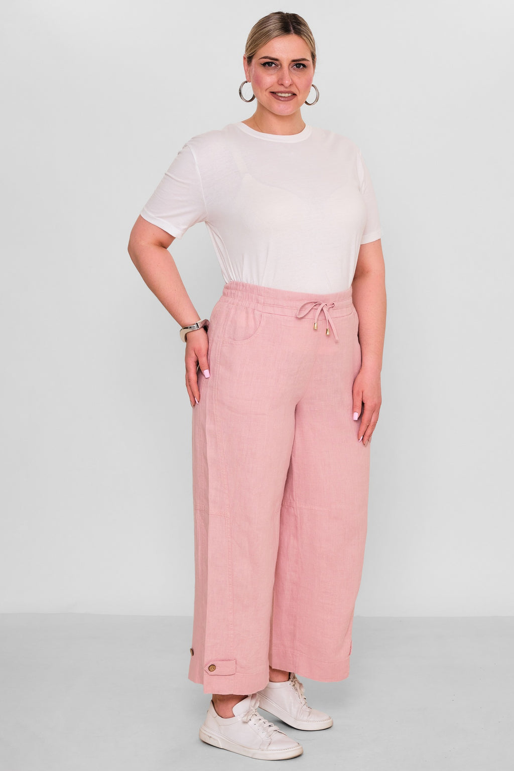 Elitline - Plus Size Trousers (ELT26Y1-58-4104) - 8690200186028
