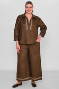 Laluce - Plus Size Blouse (L2.Y26.BLZ.2B205) - 8690200186127