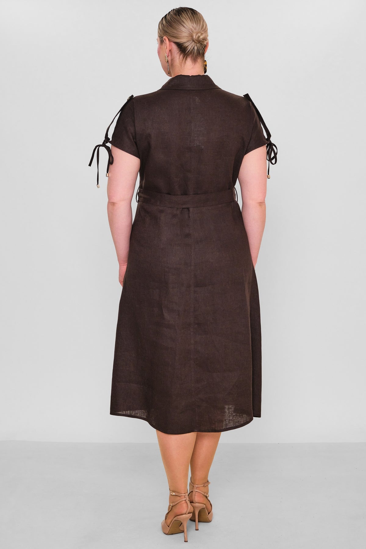 Laluce - Plus Size Dress (L2.Y26.ELB.2E691) - 8690200186141