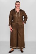 Laluce - Plus Size Trousers (L2.Y26.PNT.2P243) - 8690200186158